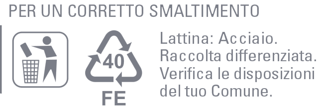 Lattina Prolife LifeStyle indicazioni di smaltimento e riciclo Lattina Prolife LifeStyle indicazioni di smaltimento e riciclo